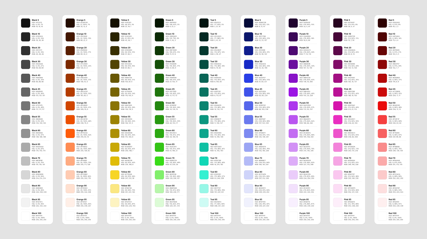 Color Ramp Generator|色彩渐变生成器 展示图