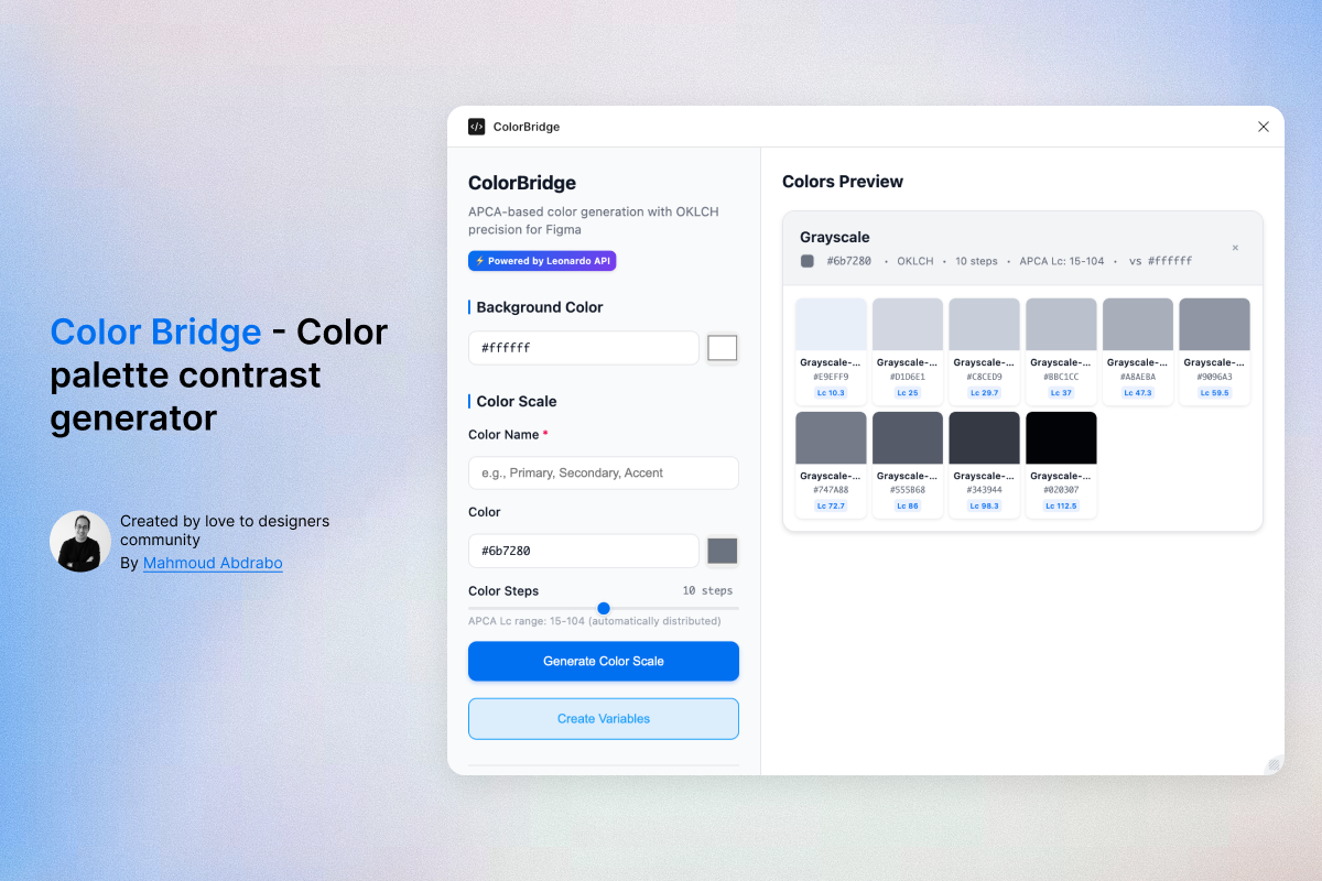 Color Bridge|色板生成器 展示图